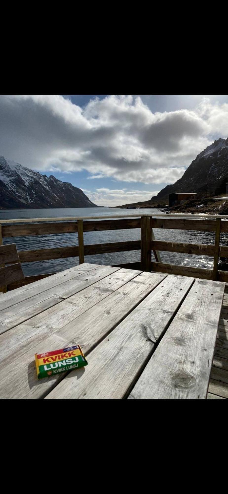 Rorbu Vestersia I Skjelfjord รัมบาร์ก ภายนอก รูปภาพ