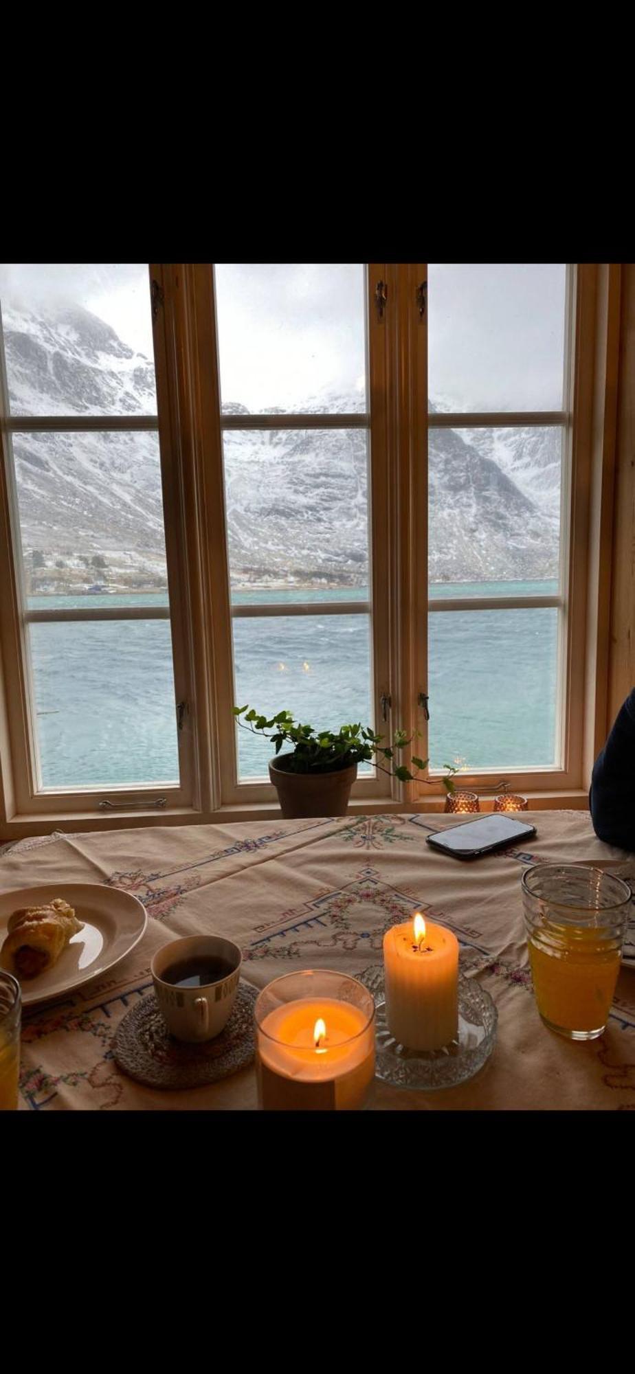 Rorbu Vestersia I Skjelfjord รัมบาร์ก ภายนอก รูปภาพ